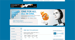 Desktop Screenshot of anugafoodtec.de